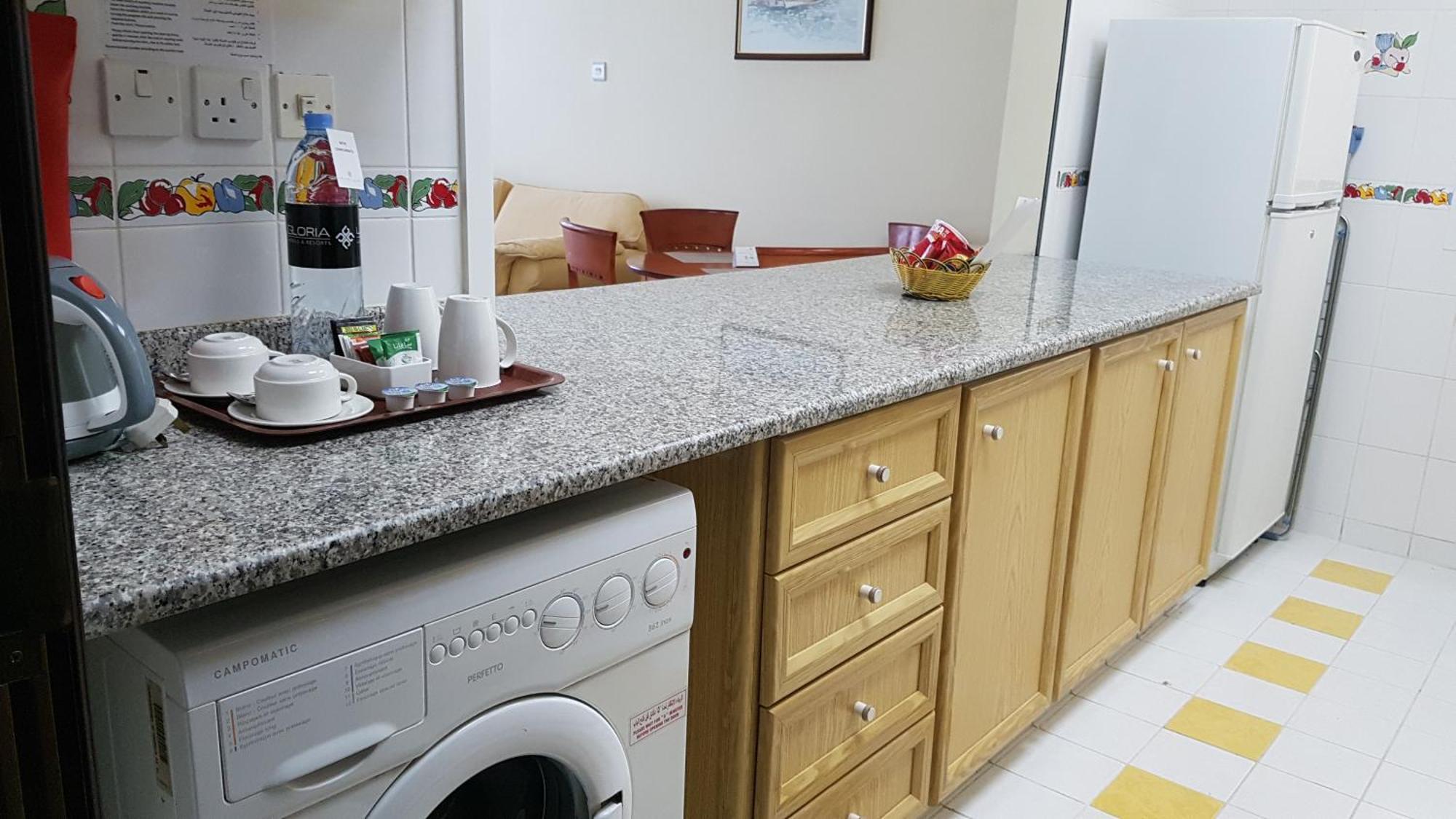 Al Nakheel Hotel Apartments Abu Dhabi Luaran gambar
